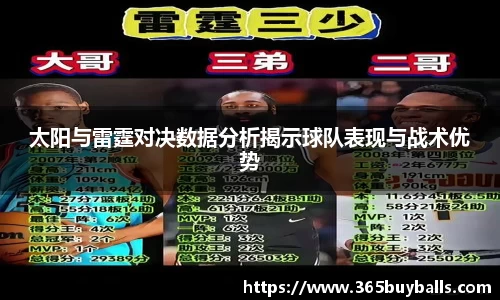 太阳与雷霆对决数据分析揭示球队表现与战术优势